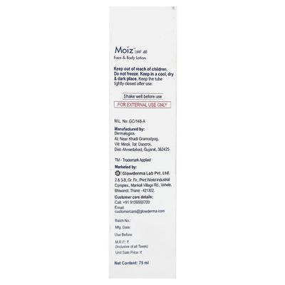 MOIZ LMF 48 FACE & BODY Lotion 75ml - Dry Skin-Emo