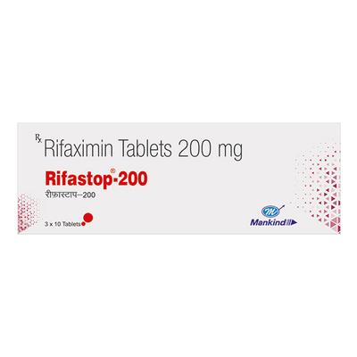 Rifastop 200mg Tablet 10'S - Bacterial Infections-OAB