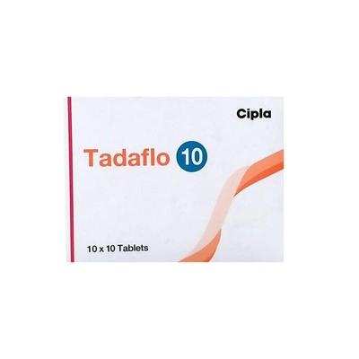 Tadaflo 10mg Tablet 10'S - Impotence/Erectile Dysfunction (Ed)