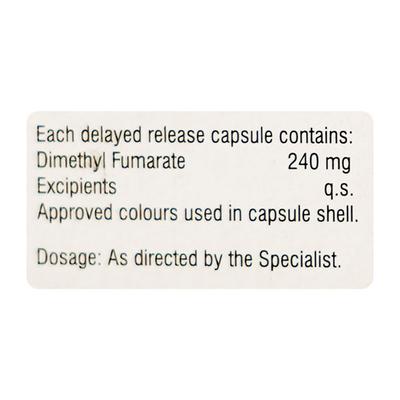SCLERIFUMA 240mg Capsule 10's - Multiple Sclerosis-Imm