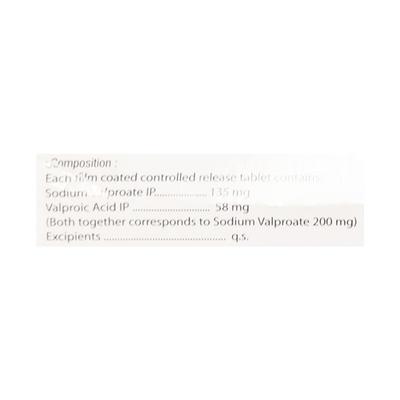 Valgress CR 200mg Tablet 10'S - Epilepsy/Convulsion-Ant