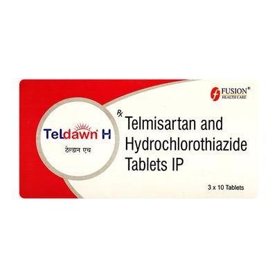 Teldawn H 40mg Tablet 10'S - Hypertension-Ang
