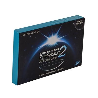 Bausch & Lomb PureVision2 HD Monthly Contact Lens - 6 Lens/Box (-1.25) - Eyecare Lenses