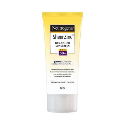 Neutrogena SZ DT Sunscreen SPF50 + 80 ml - Body Sunscreen