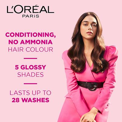 L'Oreal Paris Casting Creme Gloss Small Pack, 300 Darkest Brown 21g+24ml 1's - Crème