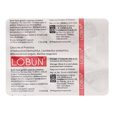 Lobun Capsule 10'S - Diarrhoea-Ant