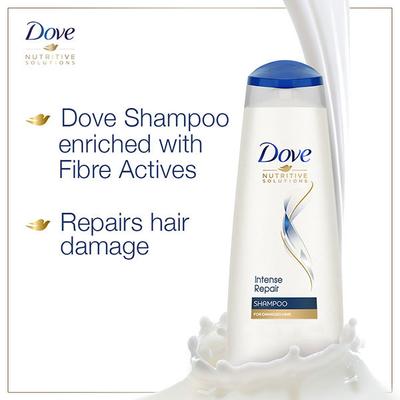 Dove Nutri Serum Intense Repair Nourishing Shampoo for Damaged Hair 340ml - Shampoos