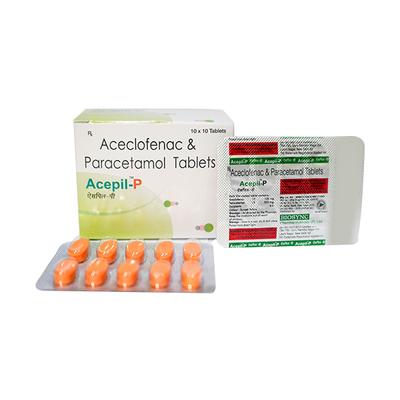 ACEPIL P Tablet 10's - Pain relief-Nsa