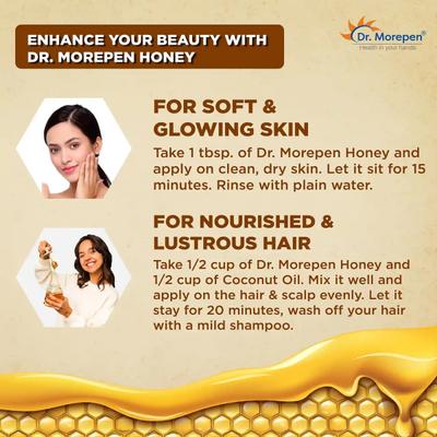 Dr. Morepen Honey Natural & Pure 250 gm - Honey