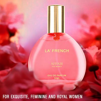 La French Affair Perfume For Women - Bold Citrus Aromatic Fragrance 30 ml - Women Perfumes (Edt/Edp)