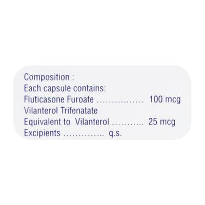 VILOR F Capsule 15's - Asthma/COPD-Ast