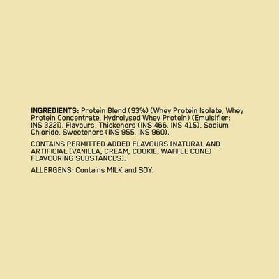 Optimum Nutrition (ON) 100% Whey Gold Standard Powder - Vanilla Ice Cream 2 lb - Whey Proteins