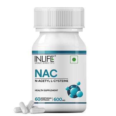 Inlife Nac N Acetyl L Cysteine Veg Capsules 60's - Vital Health
