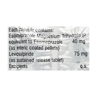 Sompraz L Capsule 10'S - Ulcer/Reflux/Flatulence-Aaa