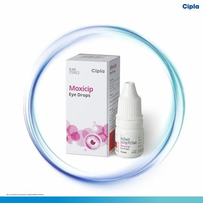 Moxicip Eye Drops 5ml - Eye Infections-Eaa