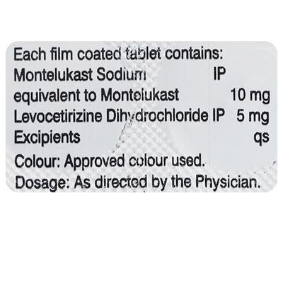 REHIST M Tablet 10's - Allergies-Ant
