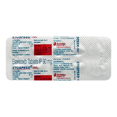 Etospeed 90mg Tablet 10'S - Pain relief-Nsa