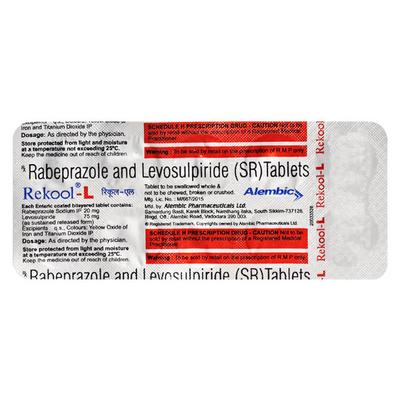 Rekool L 20mg Tablet 10'S - Ulcerative Colitis/Bowel Inflammatory Disease-Ant