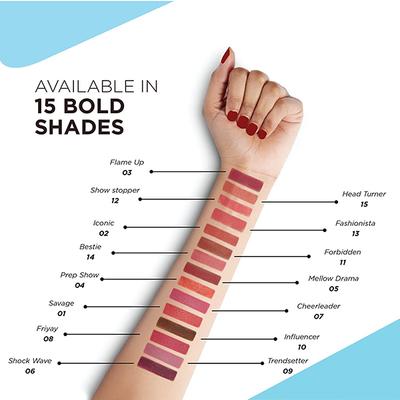 ZM Zayn & Myza Rich Matte Lipstick - Savage 4.2 gm - Lipsticks