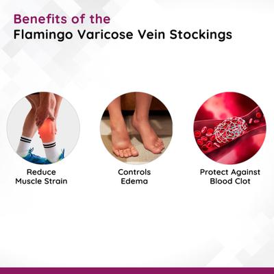 Flamingo Varicose Vein Stockings (OC - 2012) (XXL) - Knee/Ankle/Leg/Foot Supports