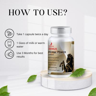 Zenius Horse Power Capsule 60's - Other Supplements