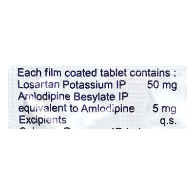Losacar A Tablet 10'S - Hypertension-Cal