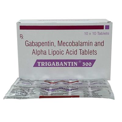 Trigabantin 300mg Tablet 10'S - Neuropathic Pain-Dru