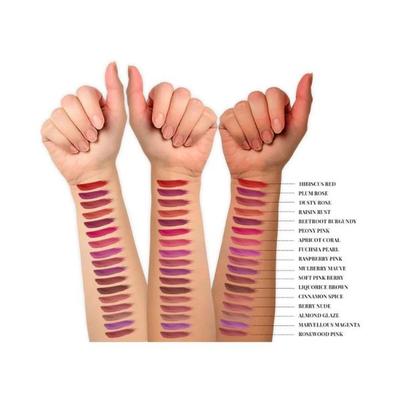 Just Herbs Ayurvedic Matte Liquid Lipstick with Long Lasting, Hydrating, Almond Glaze 2ml - Liquid Lipsticks