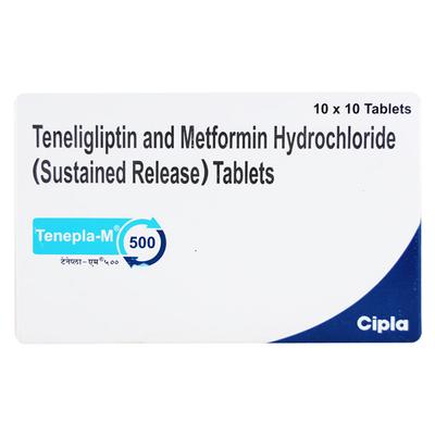 Tenepla M 500/20mg Tablet 10'S - Diabetes-Ant