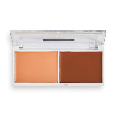 Makeup Revolution Relove Cream Contour Duo Medium 5.8 gm - Contour
