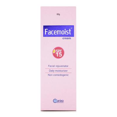 FACEMOIST SPF 15 Cream 60gm - Sunscreen Preparations-Emo
