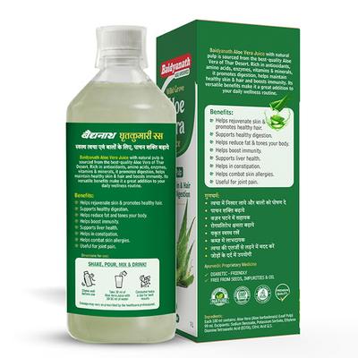 Baidyanath Aloevera Juice 1 ltr - Ayurvedic Juices