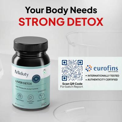 Miduty Liver Detox Capsule 60's - Vital Health