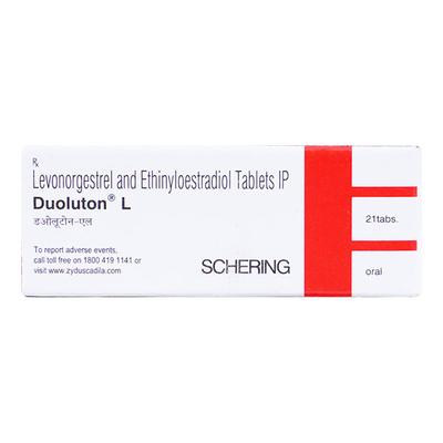Duoluton L Tablet 21'S - Contraception-Ora