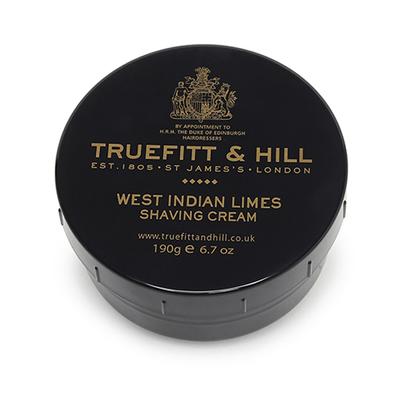 Truefitt and Hill West Indian Limes Shave Cream Bowl Essential Grooming Collection 190 gm - Shaving Creams