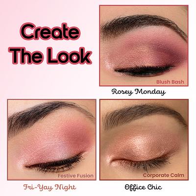 Insight Cosmetics Ready Set Glam Eyeshadow Palette Smokey Whisper 11 gm - Eye Shadow Palettes