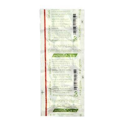 Fluvoxin CR 50mg Tablet 10'S - Depression-Ant