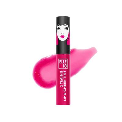 Elle18 2 Timing Lip and Cheek Tint Candyfloss 4 ml - Liquid Lipsticks