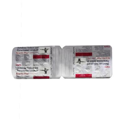 Reactin Plus Tablet 10'S - Pain relief-Nsa