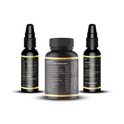 Zenius Xtra Power Booster Oil 50 ml + Xtra Power Capsule 60 's + Xtra Power Intimate Gel 50 ml 1's - Other Supplements
