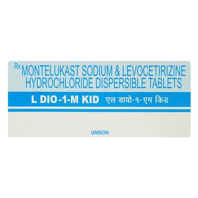 L DIO 1 M KID Tablet 10's - Allergies-Ant