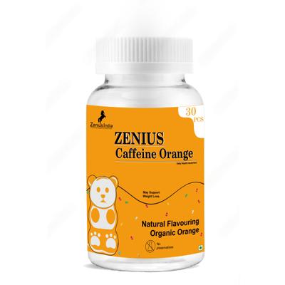 Zenius Caffeine Orange Gummies 30's - Energy Drinks