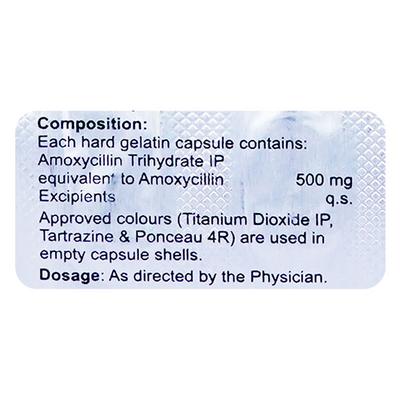 Evoxil 500mg Capsule 10'S - Bacterial Infections-Pen