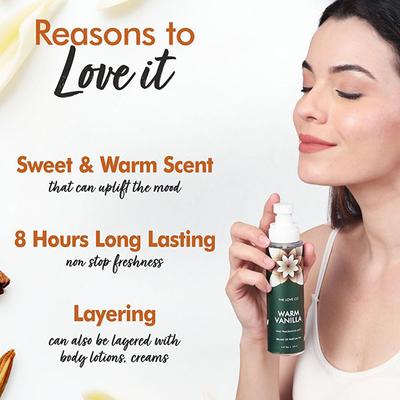 The Love Co Warm Vanilla Body Mist 150 ml - Perfumes (Edt/Edp)