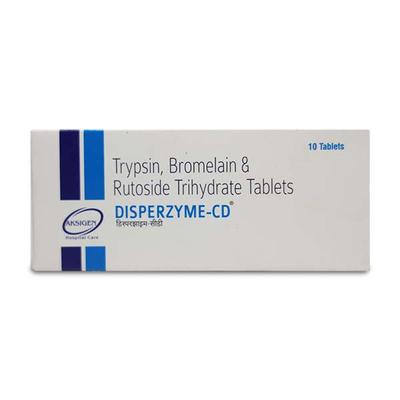Disperzyme CD Tablet 10'S - Pain relief-Ant