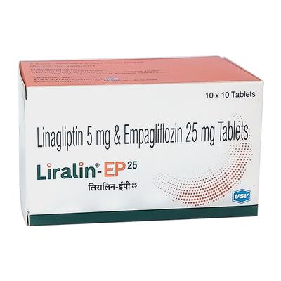 LIRALIN EP 25mg Tablet 10's - Diabetes-Ant