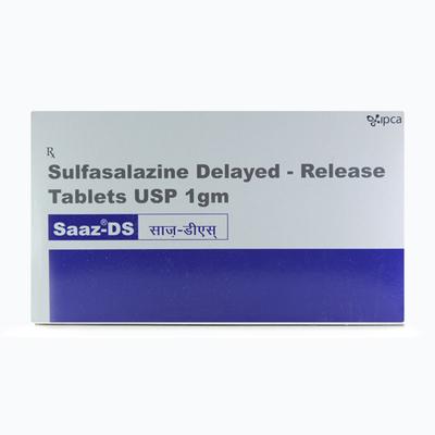 Saaz DS Tablet 10'S - Ulcerative Colitis/Bowel Inflammatory Disease-GIT