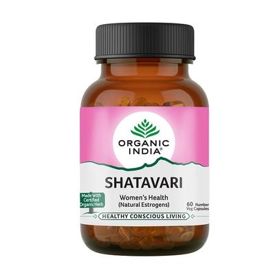 Organic India Shatavari Veg Capsules 60's - Women Health