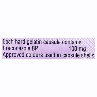 SUBITRAL DS 100 Capsule 10's - Fungal Infections-Anf