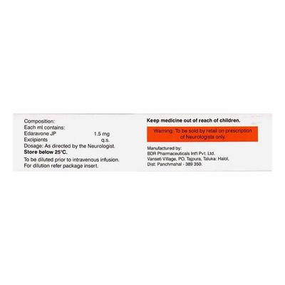 Edastar Injection 20ml - Nootropics And Neurotrophics